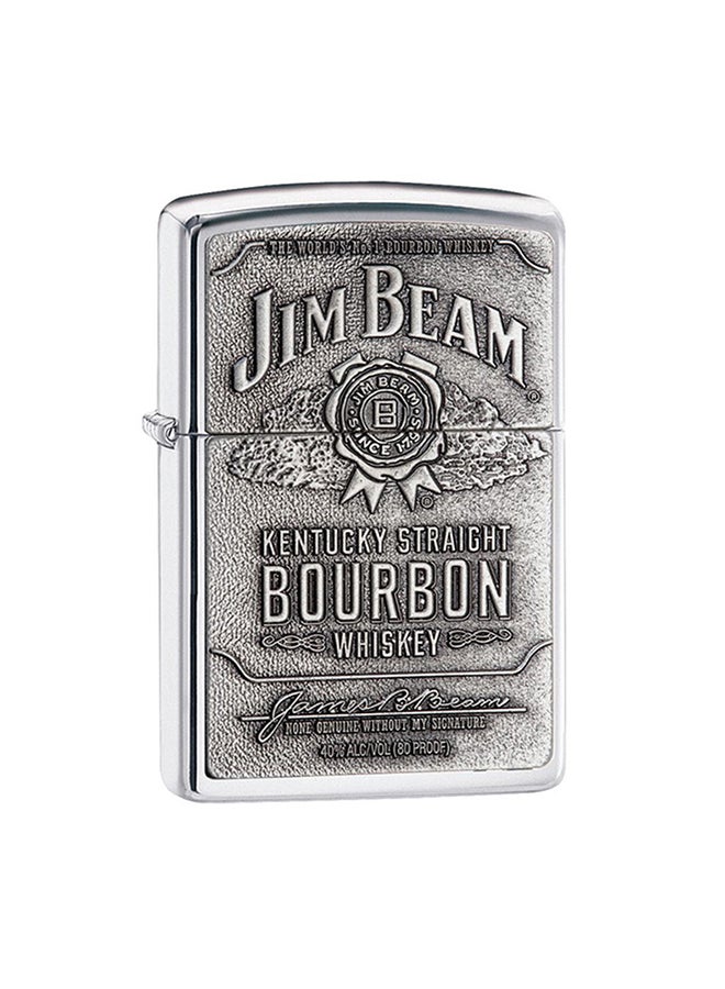 زيبو ولاعة مقاومة للرياح بتصميم كلاسيكي لشعار جيم بيم 2.25بوصة - Image 1