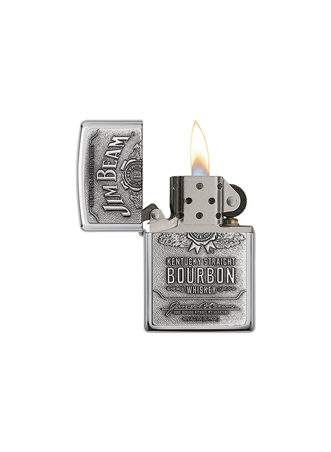 زيبو ولاعة مقاومة للرياح بتصميم كلاسيكي لشعار جيم بيم 2.25بوصة - Image 2