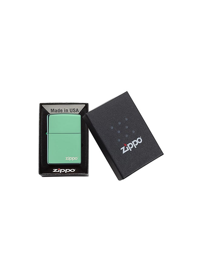 زيبو ولاعة كلاسيكية مقاومة للرياح عالية اللمعان مع شعار - Image 4