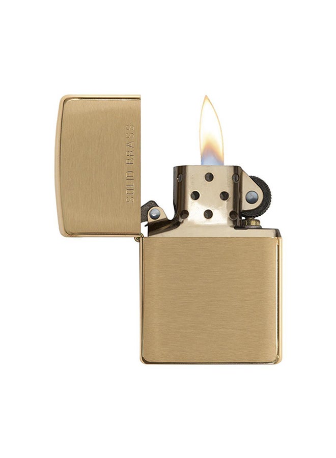 زيبو ولاعة كلاسيكية من النحاس الأصفر المصقول مقاومة للرياح 2.25بوصة - Image 2