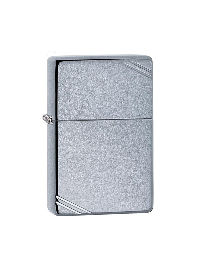 Zippo Vintage with Slashes Street Chrome Windproof Lighter 2.25inch - Image 1