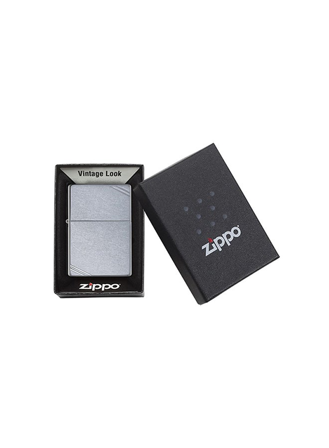 Zippo Vintage with Slashes Street Chrome Windproof Lighter 2.25inch - Image 4