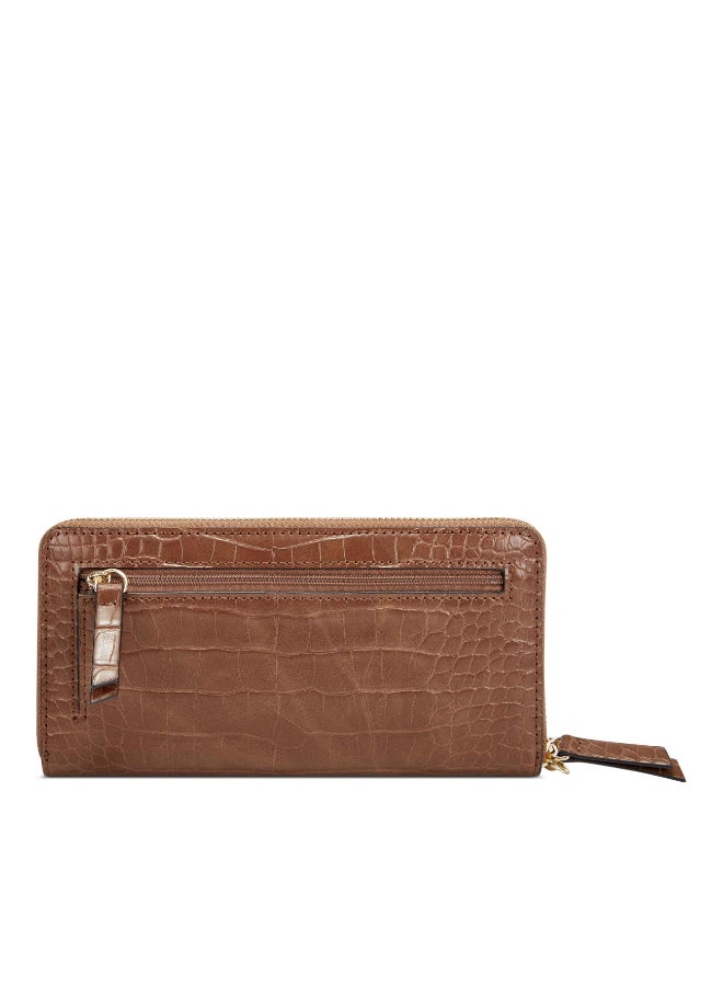 ناين ويست محفظة لوسون مزود بسحاب بني - Image 2