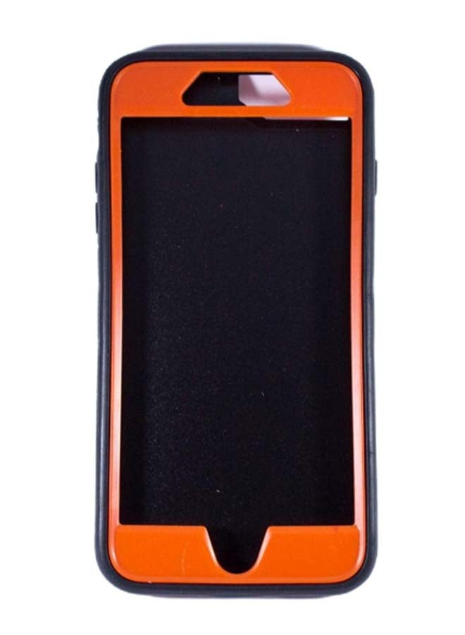 Protective Case Cover For Apple iPhone 8 Orange/Black  - Image 2