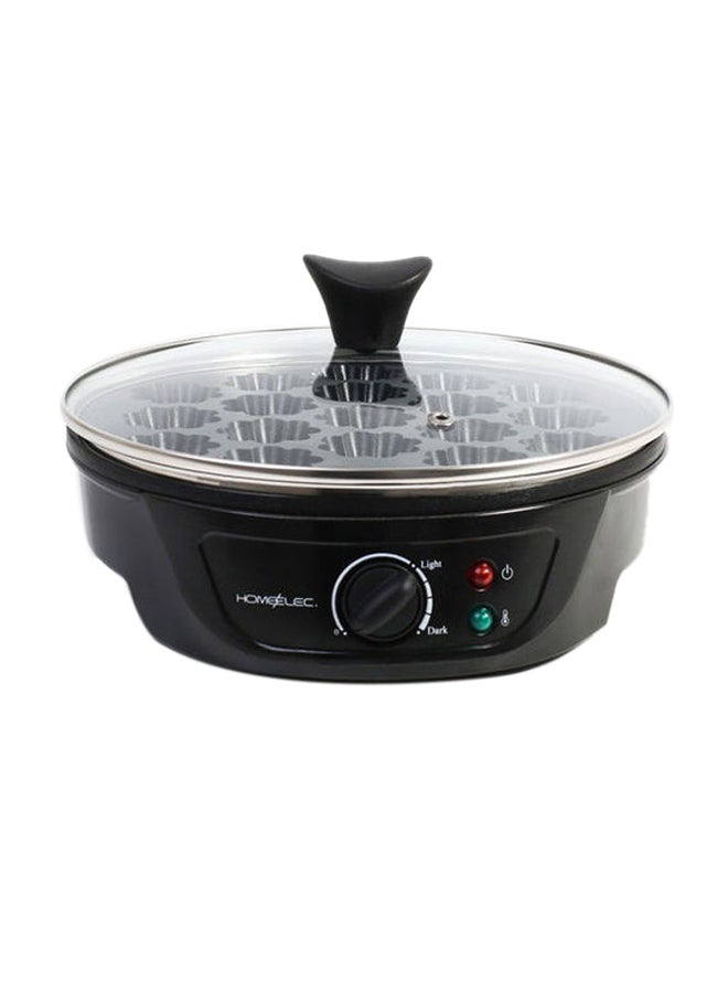 هوم إلك ماكينة لصنع الوجبات الخفيفة 700.0 W HC20SM-1 لون أسود - Image 1