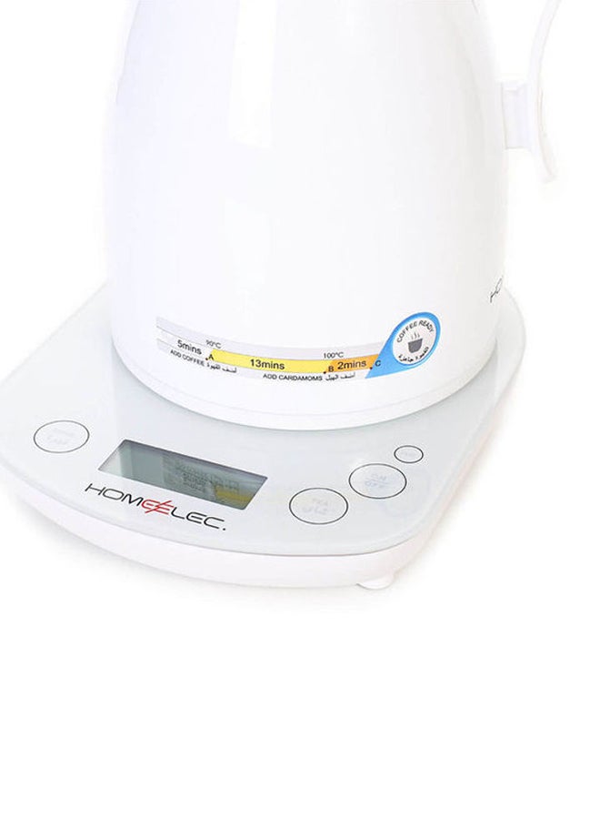 هوم إلك غلاية حرارية كهربائية من قطعتين 1.3 L 1350.0 W HC19DF1 أبيض/ذهبي - Image 3