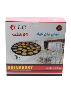 دي إل سي  ماكينة كهربائية صغيرة لصنع البان كيك 1000.0 W DLC-38247 أبيض  - Image 2