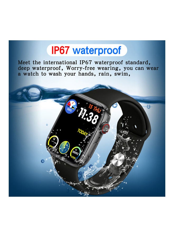Global Version HW22 Pro Smartwatch Black - Image 3