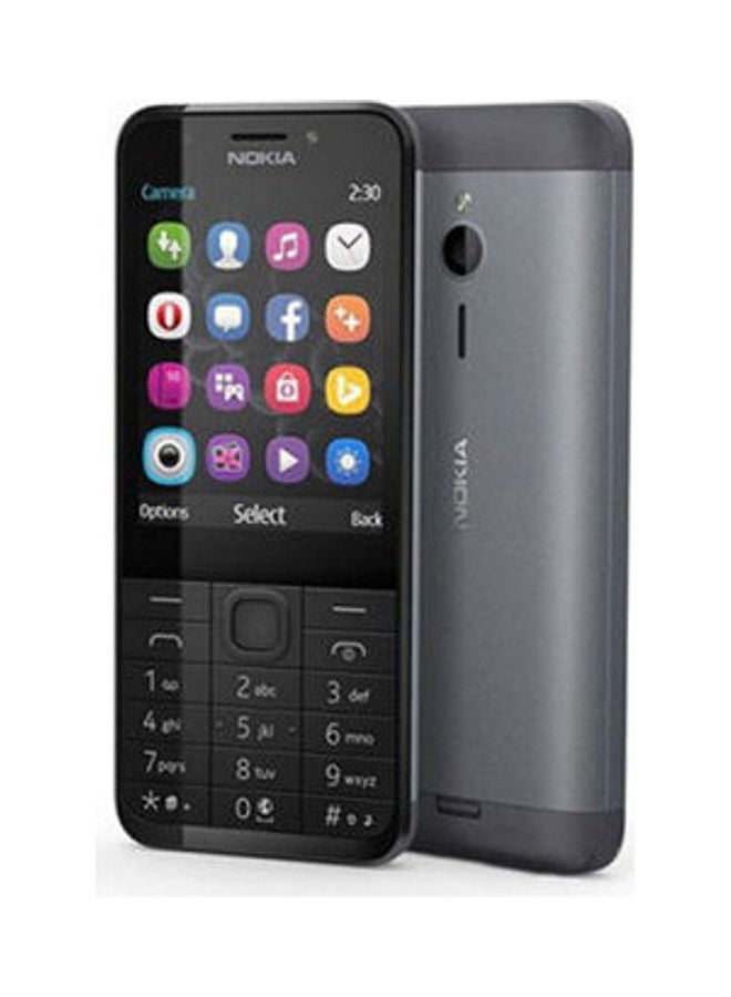 NOKIA 230 RM-1172 DS EG Grey 16MB RAM Dual Sim Gsm -2.8 Inch - Image 1