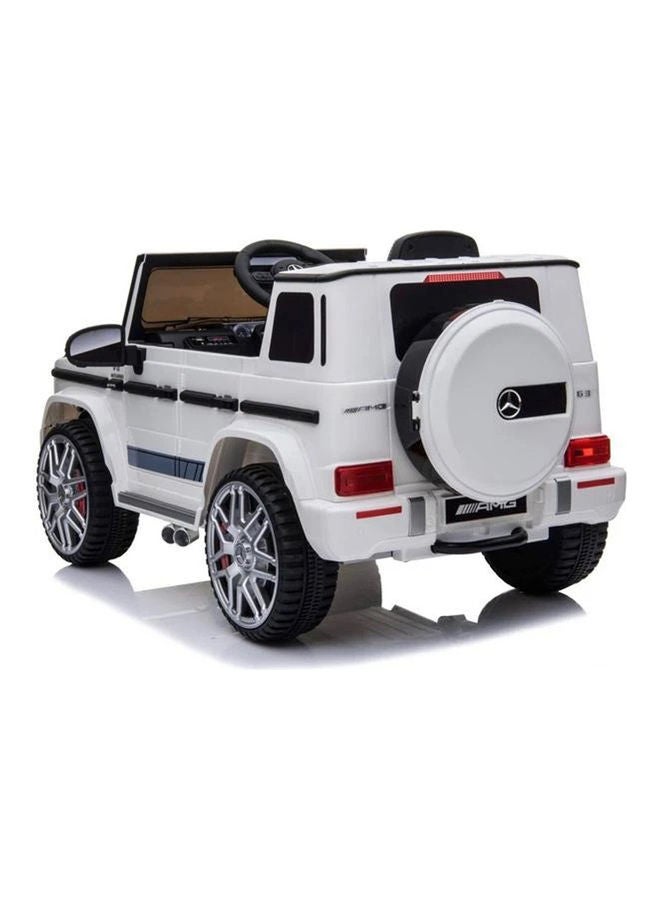 Mercedes-Benz Kid's Powered Riding Jeep White  - Image 4