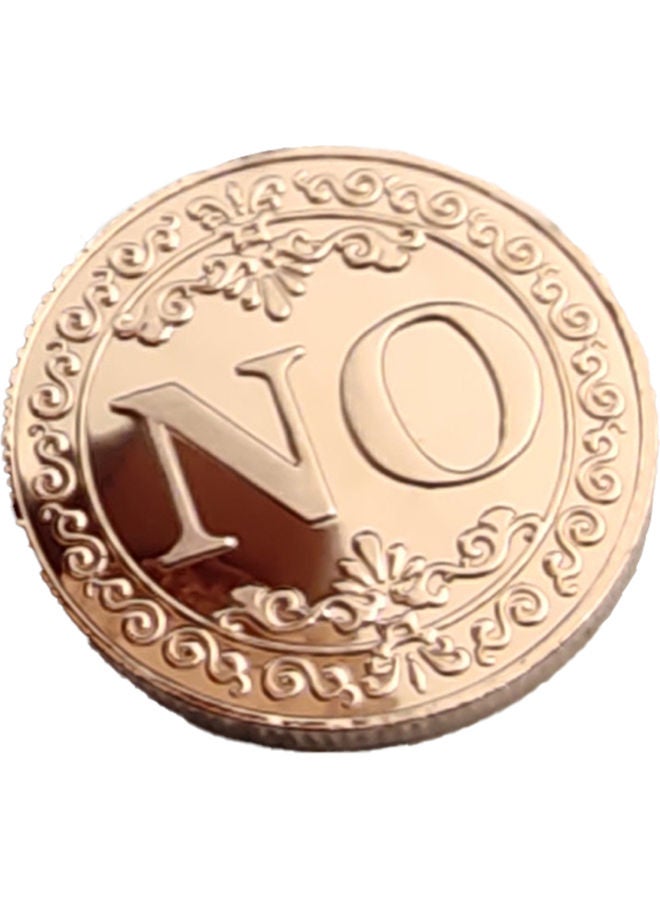 Commemorative Coin Letters For Home Decoration Golden