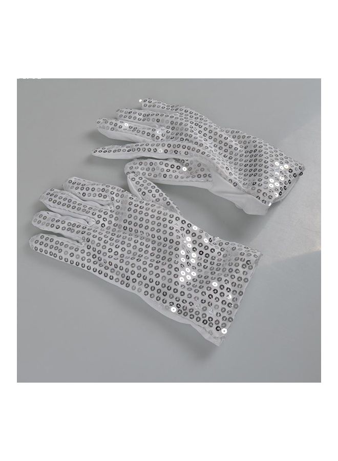 1-Pair Sequins Glowing Gloves - Image 2