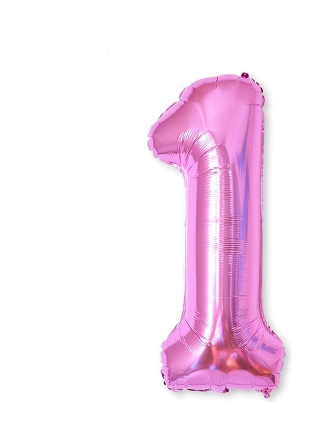 2-Piece Foil 1 Number Balloons 40inch - Image 1