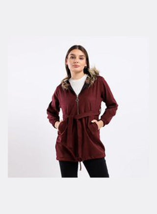 جاكيت بيسك سادة بورغندي - v1628529419/N49936409V_1