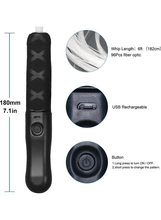 Generic - LED Luminous Whip With USB Charge Port - Image 1