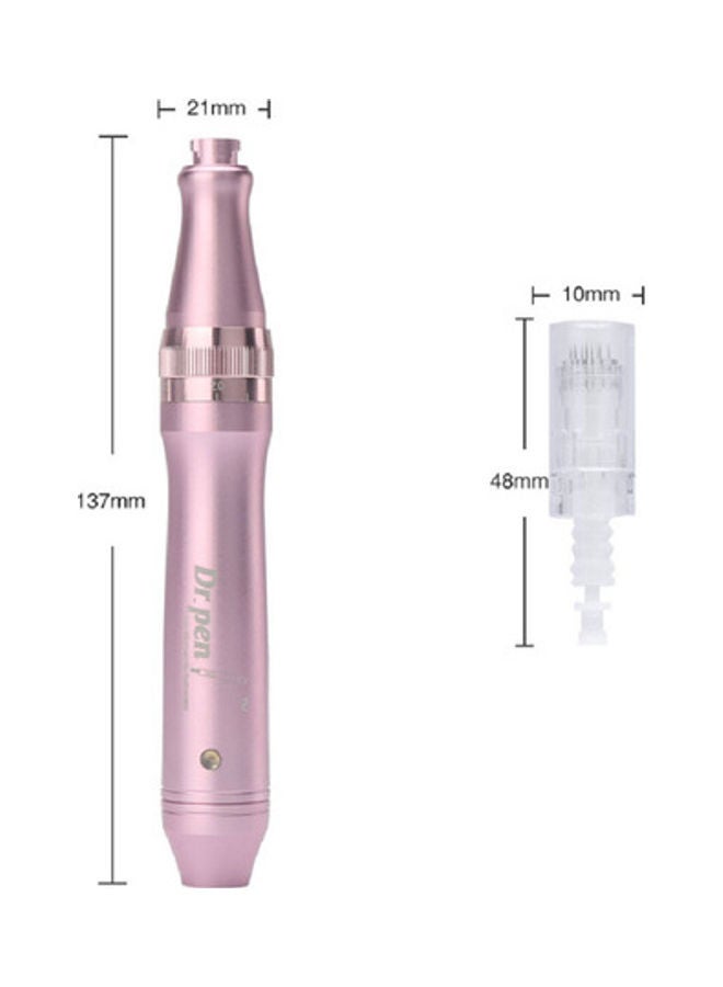 Ultima M7 Derma Pen With 2 Needle Cartridges Purple/White - v1628530829/N49946336A_3