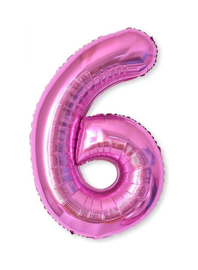 2-Piece Aluminium Foil Number Party Balloon