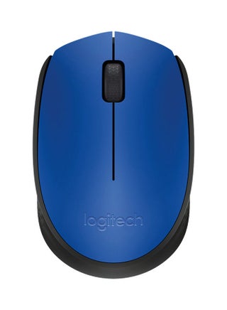 Logitech M170 2.4G Wireless Optical Mouse Ergonomic Symmetrical Mouse with 10m Wireless Transmission Distance Plug and Play Blue Blue - v1628531363/N49918194A_1