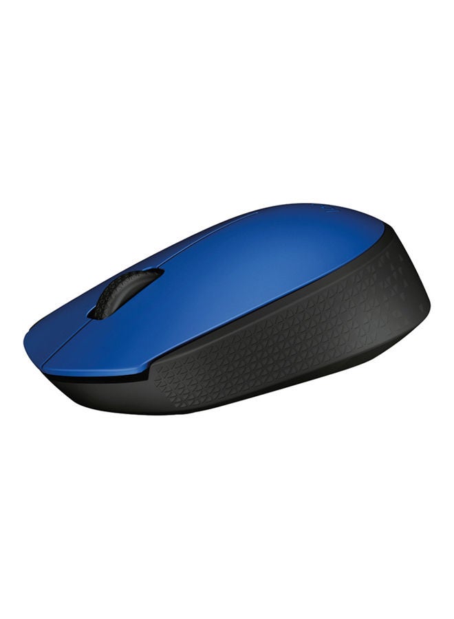 Logitech - Logitech M170 2.4G Wireless Optical Mouse Ergonomic Symmetrical Mouse with 10m Wireless Transmission Distance Plug and Play Blue Blue - Image 1