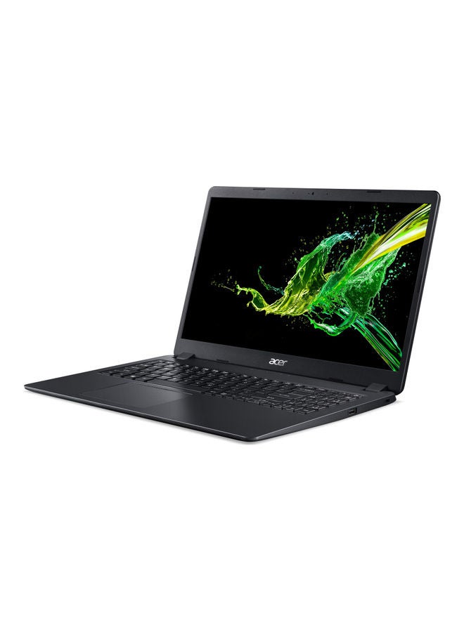 أيسر - لابتوب اسبير 3 A315-56-5947 بشاشة 15.6 بوصة عالية الدقة ، معالج كور i5-1035G1 / ذاكرة وصول عشوائي 4 جيجابايت / 1 تيرابايت HDD / بدون ويندوز / رسومات إنتل فائقة الجودة الإنجليزية/العربية أسود - Image 1