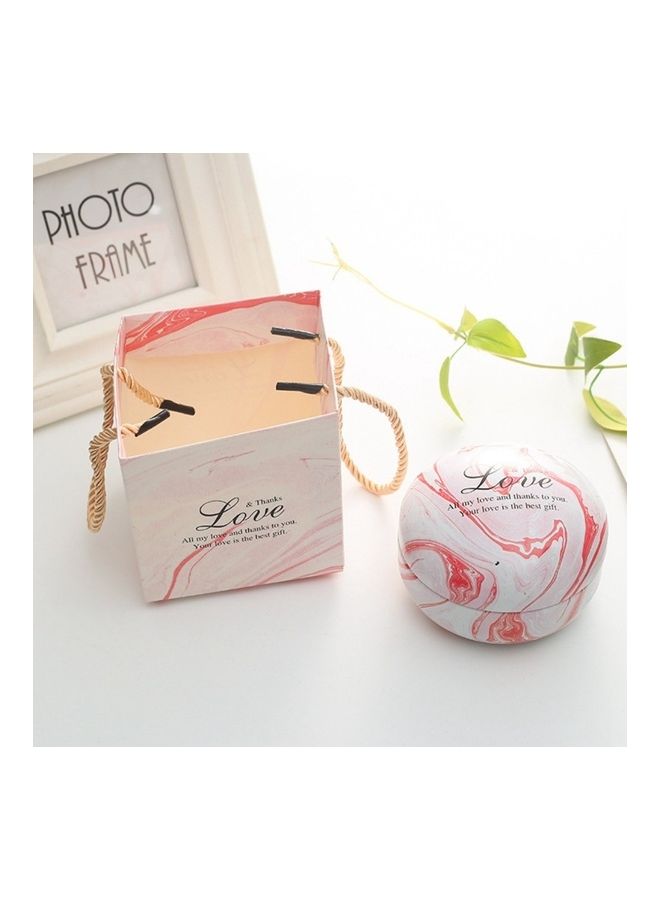 Round Candy Box With Tote Bag 