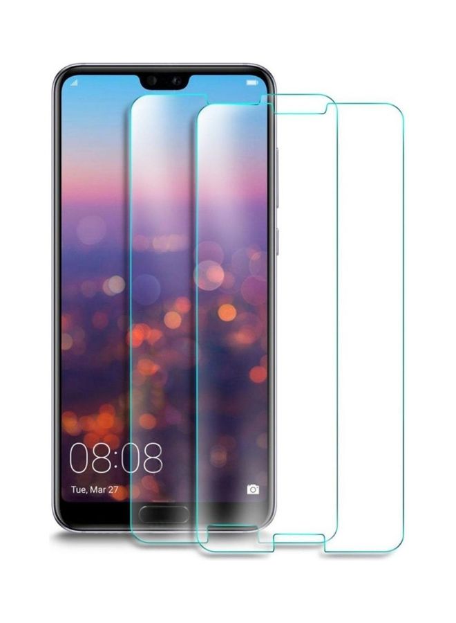 BORTONY 2-Piece Screen Protector For Huawei P20 Pro Clear - Image 1
