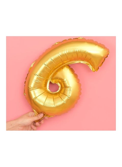 5-Piece Aluminium Foil Number Party Balloon