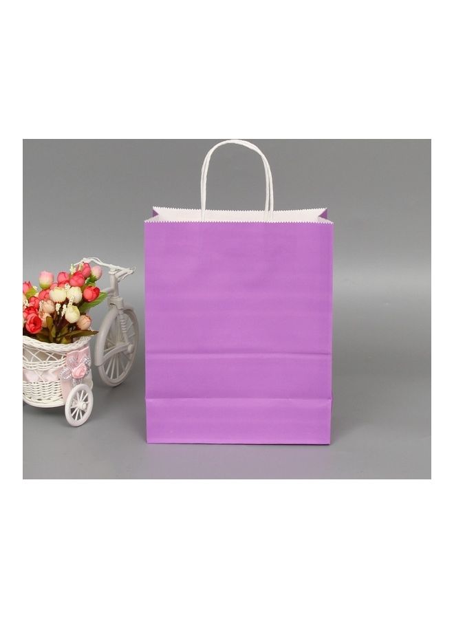 10-Piece Elegant Paper Bag With Handles - Image 2