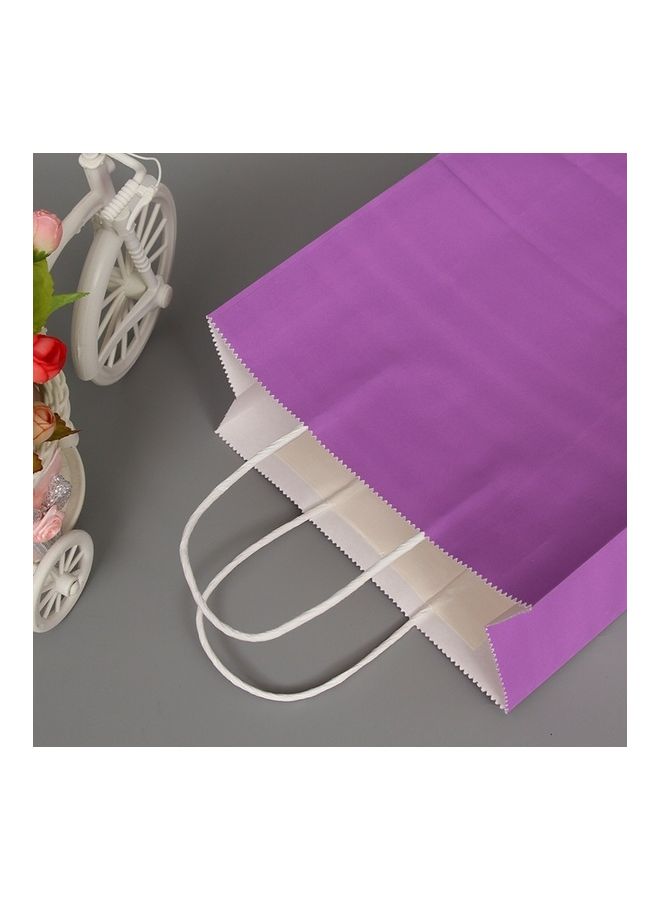 10-Piece Elegant Paper Bag With Handles - Image 3