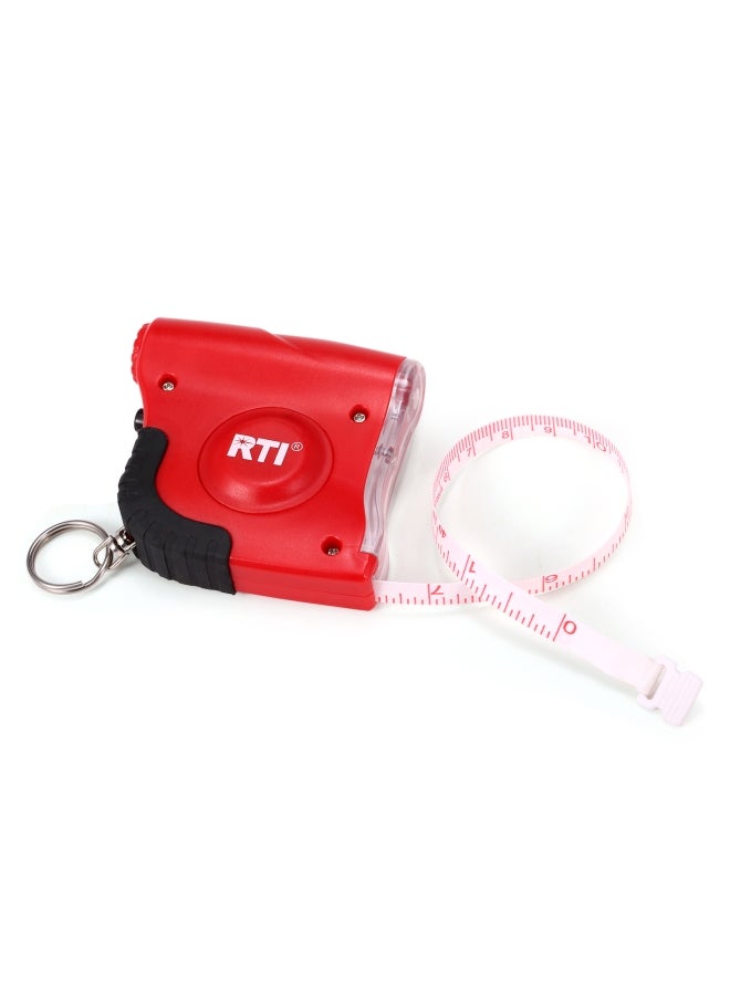 Rti Portable Fishing Ruler Tape Measure with Light - Image 1