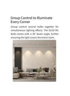 Yeelight Smart W1 Dimmable Light Bulb Power-saving Lamp White  - Image 2
