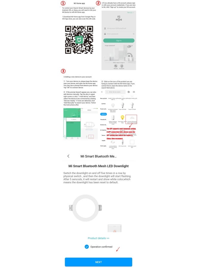 Xiaomi - Smart Downlight BT Mesh for Mijia App Control LED Light White - Image 1