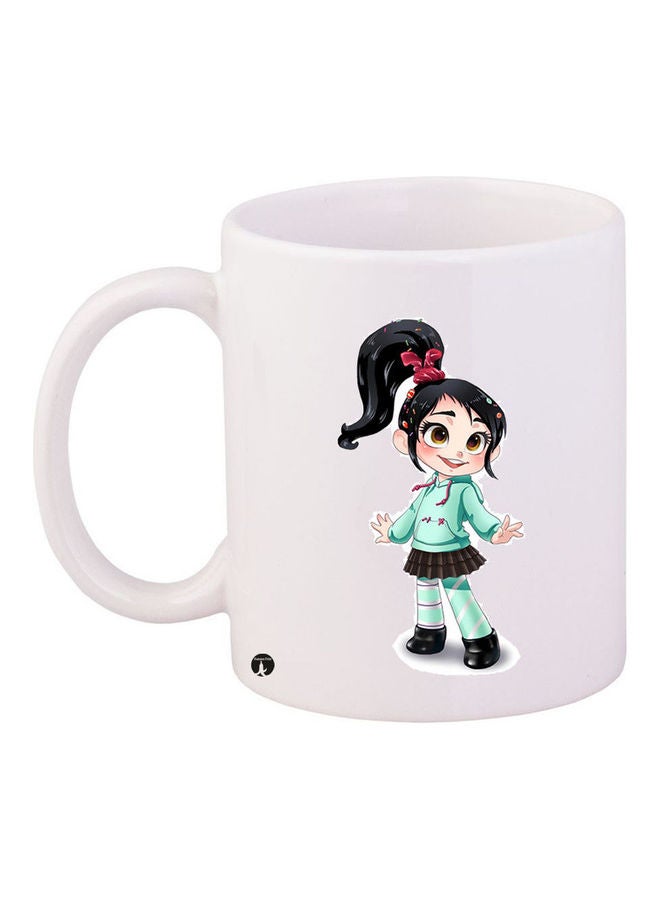 بي بي قدح قهوة مطبوع متعدد الألوان