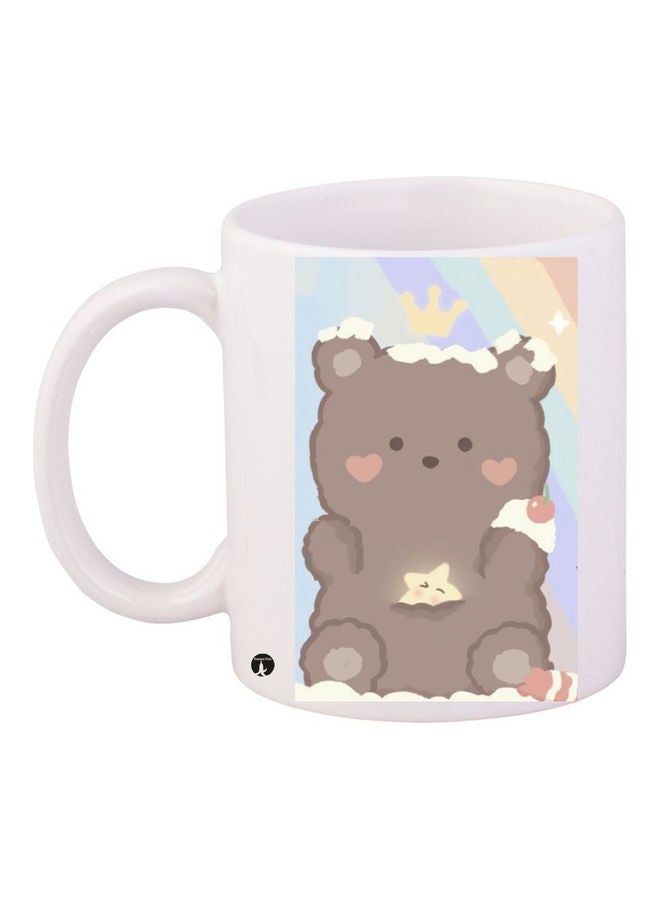 BP Printed Ceramic Coffee Mug Multicolour