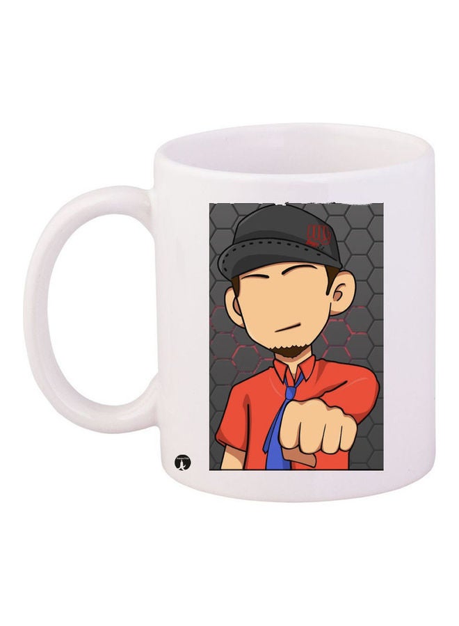 Printed Coffee Mug Multicolour