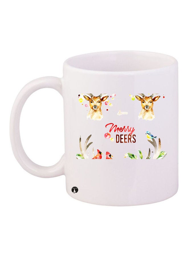 BP Printed Ceramic Coffee Mug Multicolour