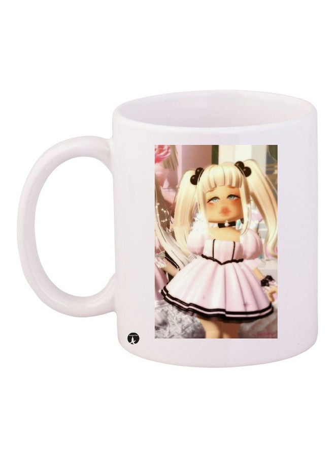 بي بي قدح قهوة مطبوع متعدد الألوان