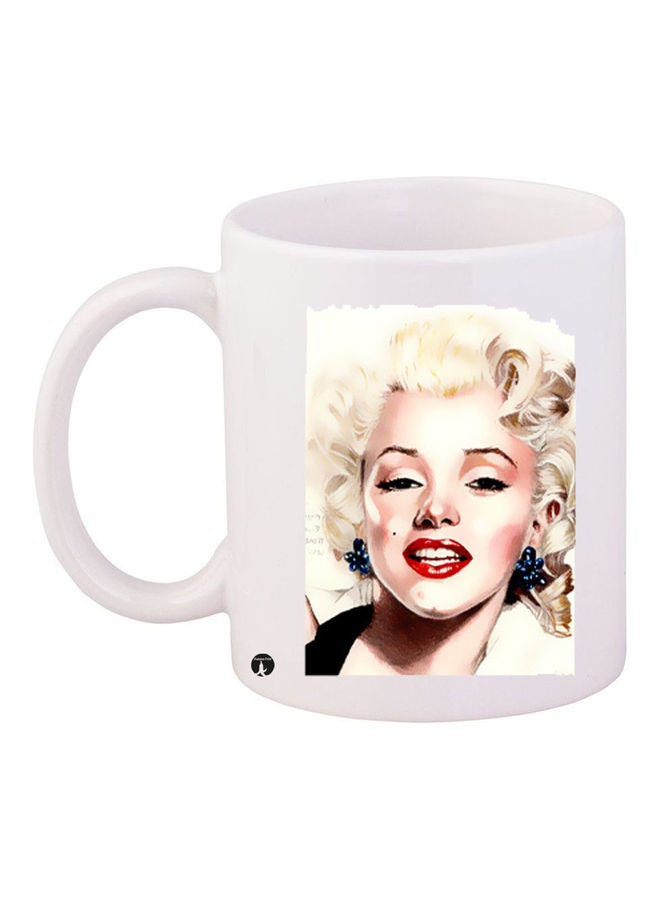 بي بي مج قهوة من السيراميك مزين بطبعة متعدد الألوان