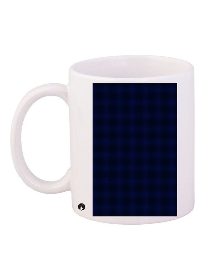 BP Printed Ceramic Coffee Mug White/Black