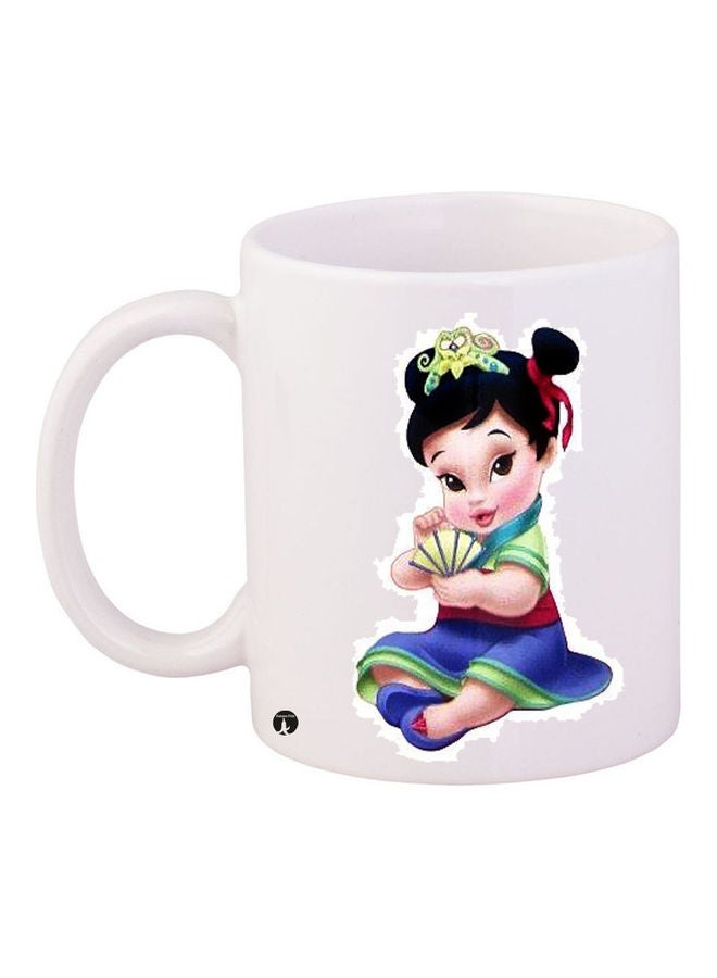 بي بي قدح قهوة مطبوع متعدد الألوان