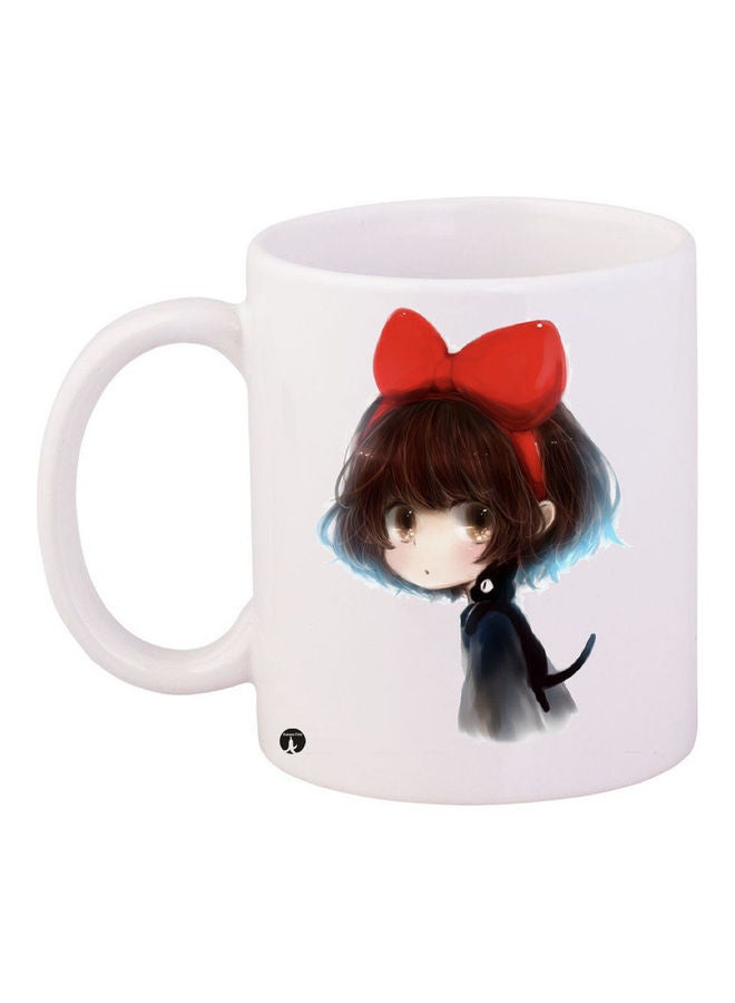 بي بي مج قهوة من السيراميك مزين بطبعة متعدد الألوان