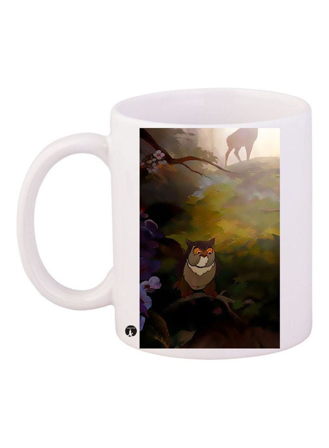 بي بي مج قهوة من السيراميك مزين بطبعة متعدد الألوان