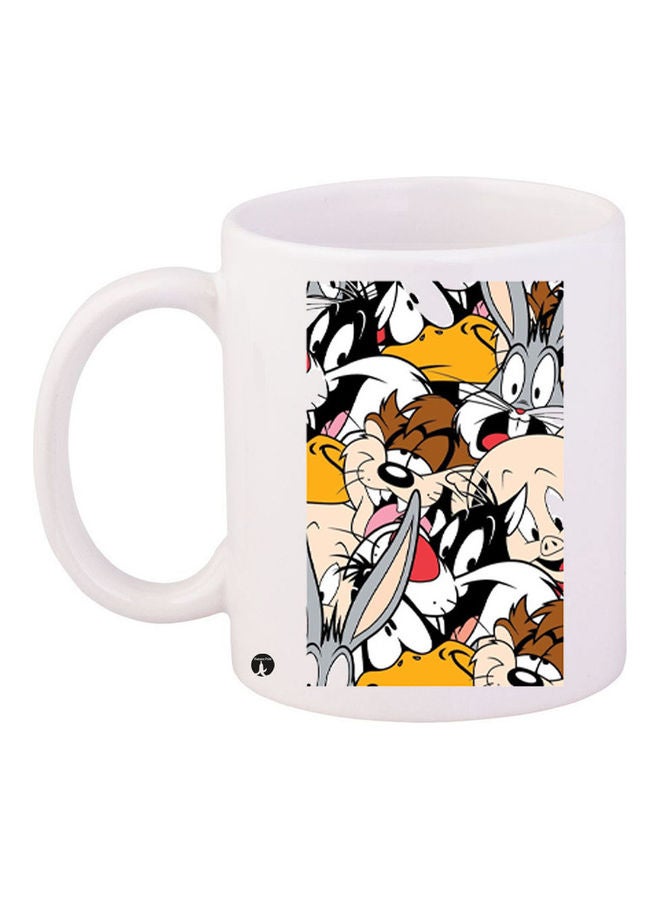 BP Printed Ceramic Coffee Mug Multicolour
