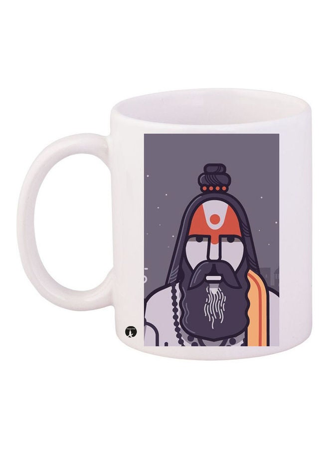 بي بي مج قهوة من السيراميك مزين بطبعة متعدد الألوان