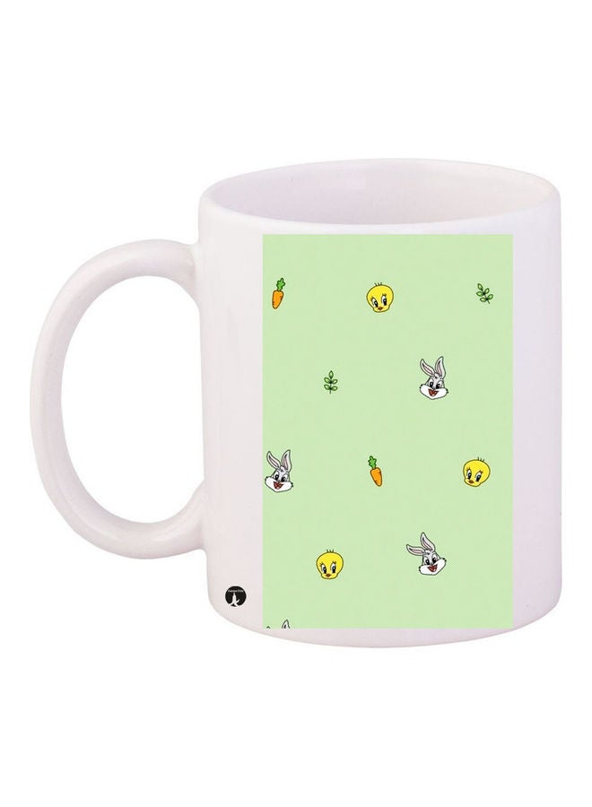 بي بي مج قهوة من السيراميك مزين بطبعة متعدد الألوان