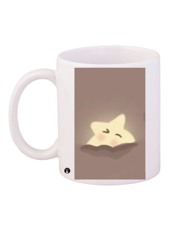 بي بي قدح قهوة مطبوع متعدد الألوان