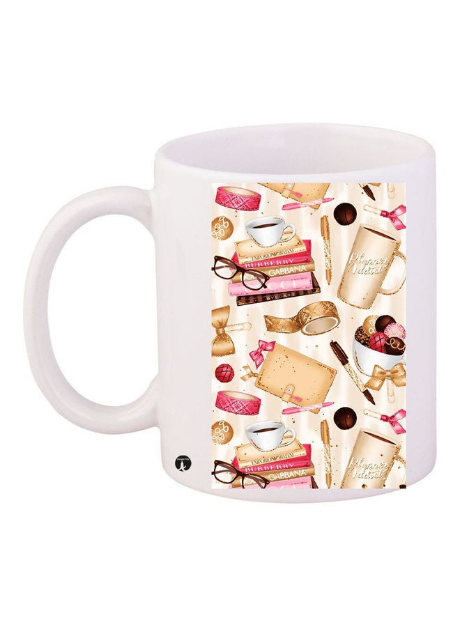 BP Printed Coffee Mug Multicolour