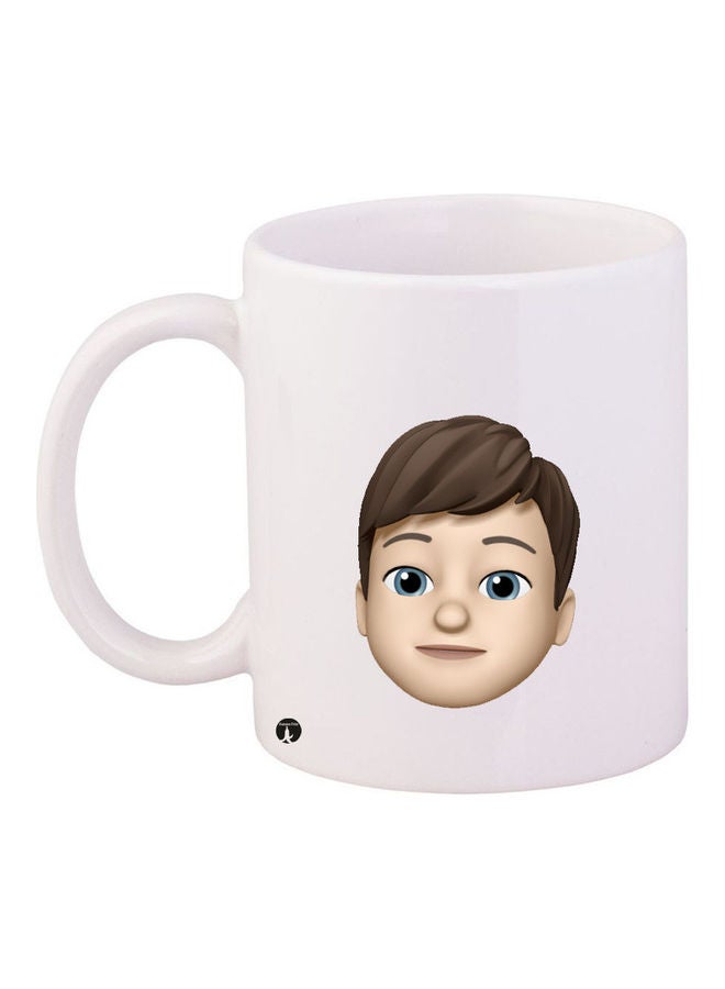 بي بي قدح قهوة مطبوع متعدد الألوان