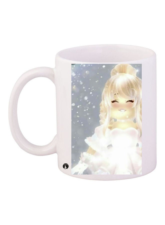 بي بي قدح قهوة مطبوع متعدد الألوان