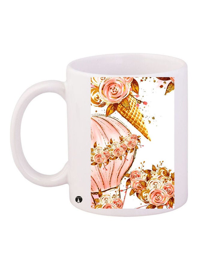 بي بي مج قهوة من السيراميك مزين بطبعة متعدد الألوان